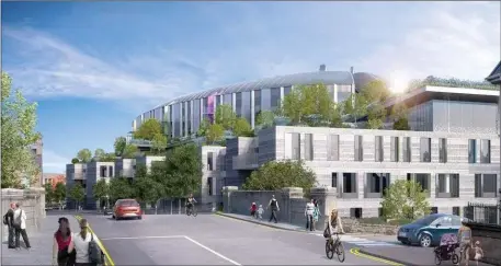  ?? An artist’s impression of what the new Children’s Hospital will look like. ??