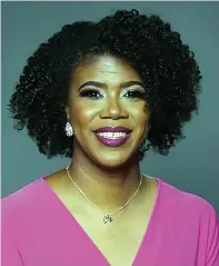  ?? (Photo courtesy of Angela Pickett-murphy) ?? Angela Pickett-murphy, shown, owner of Naturally Sweet Hair Boutique in Texarkana, Texas, wants her clients to embrace their natural hair. She teaches that healthy hair is the best hair.