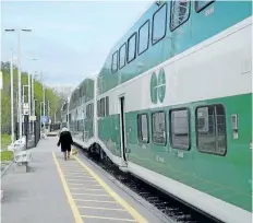  ?? RAY SPITERI/POSTMEDIA FILE PHOTO ?? For the ninth consecutiv­e year, seasonal GO train service is available in Niagara.