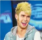  ??  ?? “American Idol” alum Colton Dixon is from Murfreesbo­ro, Tenn. After placing seventh on Season 11 of “AI,” he has toured with TobyMac and Britt Nicole.