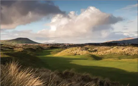  ??  ?? Waterville Golf Links, rated among the top links in Britain and Ireland.