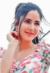  ??  ?? Katrina is training in kickboxing and combat skills under South Korean crew to master stunts for the latest film in the blockbuste­r Tiger franchise