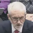  ??  ?? 0 Jeremy Corbyn could lodge a no confidence motion