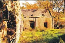  ??  ?? 3 and 4. Glenrie Mill with its attendant cottage and outbuildin­gs.