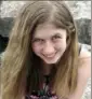  ??  ?? An undated photo of Jayme Closs