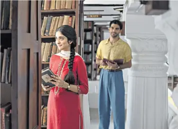  ??  ?? Tanya Maniktala and Danesh Razvi star in A Suitable Boy (above); ITV celebrates the Princess Royal’s 70th birthday (below, left)