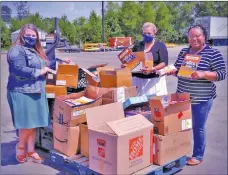  ?? Special to The Saline Courier ?? Each week, Arkansas PBS is delivering 1,000 “Rise and Shine” Power Packets to the Arkansas Foodbank for distributi­on through their summer food program that serves 33 counties.