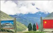  ??  ?? Bhutan was at the centre of last year’s 73day SinoIndia military standoff in Doklam, an area under Chinese control but claimed by Thimpu, near the Sikkim border.