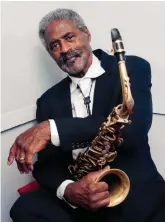  ??  ?? Saxophonis­t Charles McPherson and his quartet performs July 17 at the Harwood in Taos.