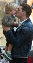  ??  ?? Michael Buble and son Noah