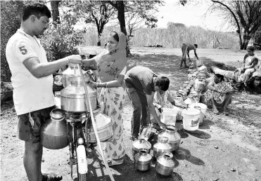  ??  ?? Andhra Pradesh and Telangana are likely to see intense heatwave once every decade instead of once every century, according to a study