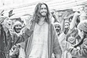  ?? CASEY CRAFFORD ?? Portuguese actor Diogo Morgado portrays Jesus in “Son of God,” which made $59.7 million at the box office when it was released in 2014.