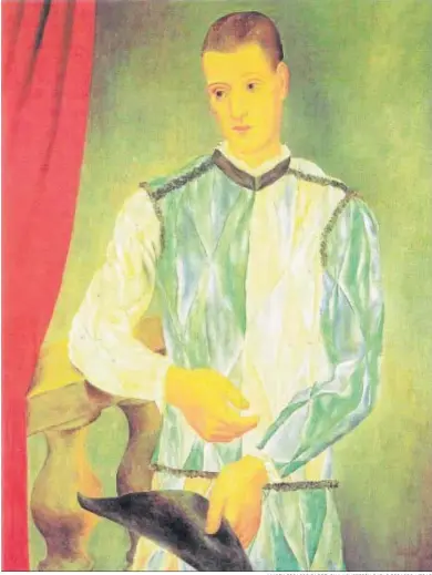  ?? MUSEU PICASSO BARCELONA / SUCESIÓN PABLO PICASSO, VEGAP ?? ‘Arlequín’ (1917), de Pablo Picasso.