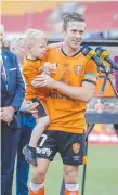  ?? Picture: AAP IMAGE ?? Matt McKay after his last game with the Roar.