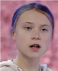  ??  ?? Support: Greta Thunberg