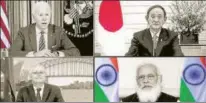  ??  ?? The task for the democratic Quad sherpas is delineated — weaken China’s relations with Russia, Pakistan and Iran. China’s potential Quad is flawed because it is not backed by compelling principles and values