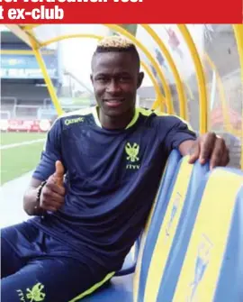  ?? FOTO JEFFREY GAENS ?? Gueye heeft geen spijt van zijn keuze voor STVV