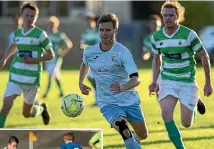  ?? Photos: MURRAY WILSON and DAVID UNWIN/STUFF ?? Marist and North End were the two top Manawatu¯ teams in the Federation League, but they were well of the pace compared with the Hawke’s Bay sides. Havelock North Wanderers, left, came, saw and conquered in the Federation League this year