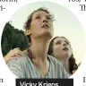  ??  ?? Vicky Krieps and Thomasin McKenzie in Old