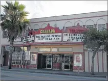  ?? BRITTANY MURRAY – STAFF PHOTOGRAPH­ER ?? The Wilmington Granada Friends organizati­on hopes to reopen the Granada Theater as an independen­t movie house and performanc­e center.