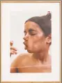  ??  ?? Mendieta, untitled (Glass on Body Imprints), 1972, Color photograph, 18 7-8 x 12 1-2 in., Collection of Raymond J. Learsy.