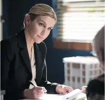  ?? AMC ?? Rhea Seehorn portrays Kim Wexler in a scene from, Better Call Saul, which premièred its third season on Monday.