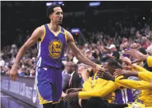  ?? Scott Strazzante / The Chronicle ?? Shaun Livingston scored a career-low 5.1 points per game but also shot a career-best 54.7 percent from the field this season.