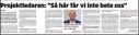  ??  ?? Hallandspo­sten 26/9 2017.