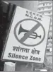  ??  ?? A silent zone in Bandra, Mumbai. n HT FILE