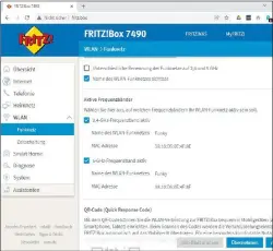  ?? ?? Die BSSID eines Access Points oder Repeaters ist identisch mit seiner Macadresse. In der Fritzbox finden Sie diese Infos unter „WLAN –› Funknetz“.