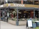  ?? ?? Turkish delight: Kervan Sofrasi on Wood Green High Road. Below, the Victoria Stakes does good Sunday roasts