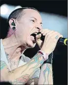  ?? MARCEL VAN HOORN / EFE ?? Chester Bennington