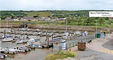  ?? ADRIAN WHITE ?? Burry Port Harbour.