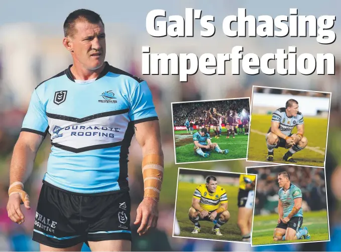  ?? Picture: GETTY IMAGES ?? NRL stalwart Paul Gallen has stirred up plenty of Maroons fans and NRL rivals over the years but they may end up with the last laugh.