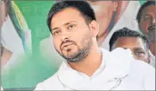  ?? PTI ?? Deputy Chief Minister of Bihar Tejashwi Yadav