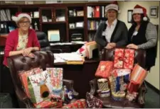  ?? SUBMITTED PHOTO ?? Community Memorial Hospital in Hamilton helps spread holiday cheer to local families through its “season of giving back” campaign.