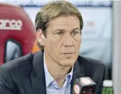  ??  ?? Rudi Garcia, 51 anni, tecnico della Roma