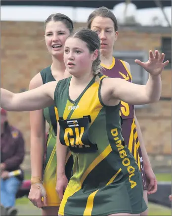  ?? ?? Holly Ross, joint 2022 Wimmera league best under-21 winner, will line-up in defence again for the Roos.