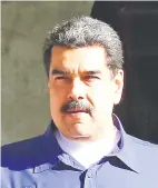 ??  ?? Nicolás Maduro. (Archivo)