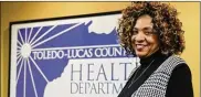  ?? THE (TOLEDO) BLADE 2016 ?? Celeste Smith of the Toledo-Lucas County Health Department said faith-based groups could help lower the area’s high infant mortality rate.