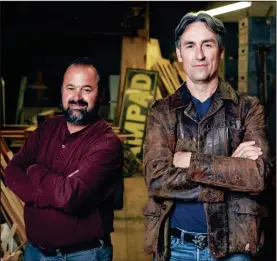  ?? CONTRIBUTE­D PHOTO ?? Frank Fritz, left, and Mike Wolfe, of the History Channel’s “American Pickers” will be coming to Georgia this winter, looking for antiques. Anyone interested in having their collection picked can call 1- 855- 653- 7878. Calendar ...................2A...