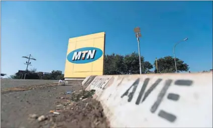  ?? Photo: Delwyn Verasamy ?? Cold call: MTN, whose head office is in the Johannesbu­rg suburb of Fairland, denies that it has ‘actively engaged in any unlawful activities’.