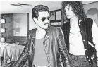 ?? ALEX BAILEY/FOX ?? Freddie Mercury (Rami Malek) and Brian May (Gwilym Lee ) bring back the reign of Queen.