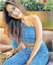  ?? PHOTO: INSTAGRAM/SSARAKHAN ?? Sara Khan says she has a number of songs ready and wants to start releasing them one by one