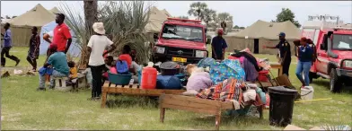  ?? Photo: MICT ?? Still… Some residents of Oshoopala location in Oshakati who were relocated in February.