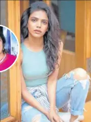  ??  ?? Shriya Pilgaonkar is shooting for Gurinder Chadha’s (inset) British TV series