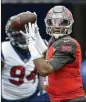  ?? AP 2019 ?? Jameis Winston, the top pick in the 2015 draft, has been supplanted as starting QB in Tampa Bay by Tom Brady.