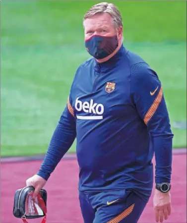  ??  ?? Ronald Koeman, en una imagen reciente.