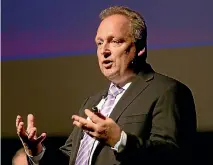  ?? PHOTO: MAARTEN HOLL/STUFF ?? Xero chief executive Rod Drury: ‘‘New Zealand will always be our home.’’