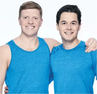  ?? MEDIA BELL ?? Amazing Race Canada’s season 5 winners Sam Lambert and Paul Mitskopoul­os say they knew the final leg would be heated.